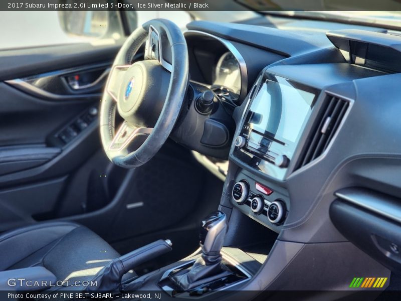Ice Silver Metallic / Black 2017 Subaru Impreza 2.0i Limited 5-Door