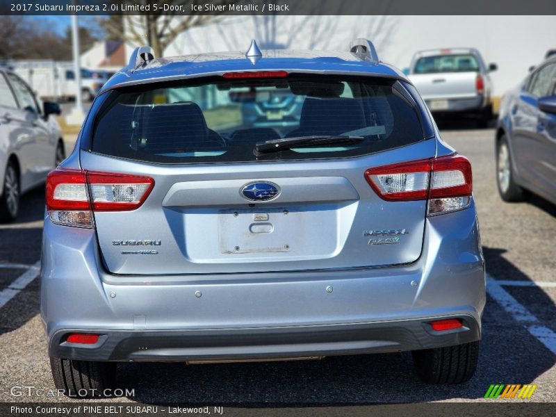Ice Silver Metallic / Black 2017 Subaru Impreza 2.0i Limited 5-Door