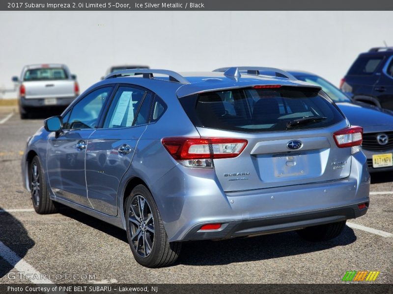 Ice Silver Metallic / Black 2017 Subaru Impreza 2.0i Limited 5-Door