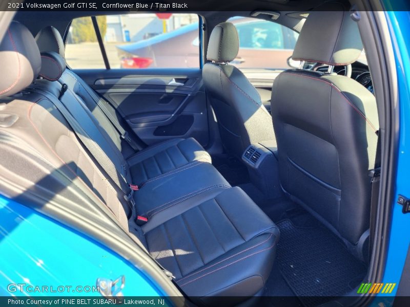 Rear Seat of 2021 Golf GTI SE