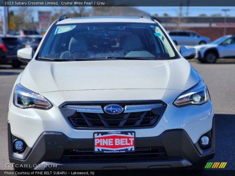 Crystal White Pearl / Gray 2023 Subaru Crosstrek Limited