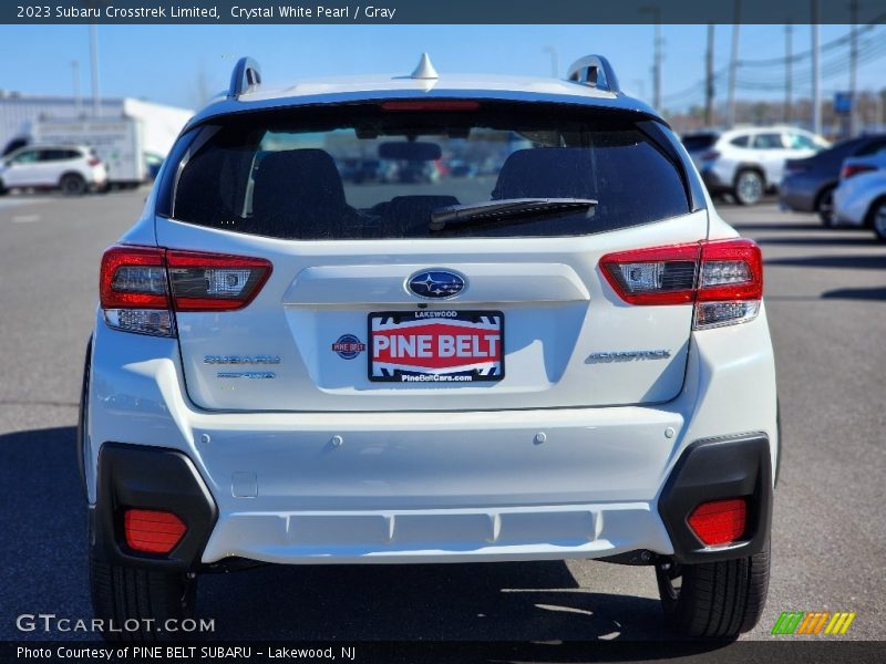 Crystal White Pearl / Gray 2023 Subaru Crosstrek Limited
