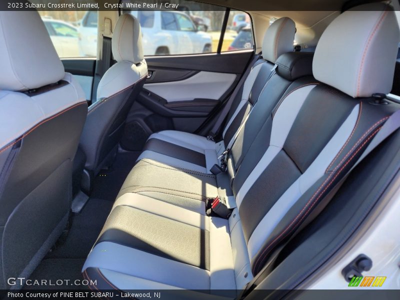 Crystal White Pearl / Gray 2023 Subaru Crosstrek Limited