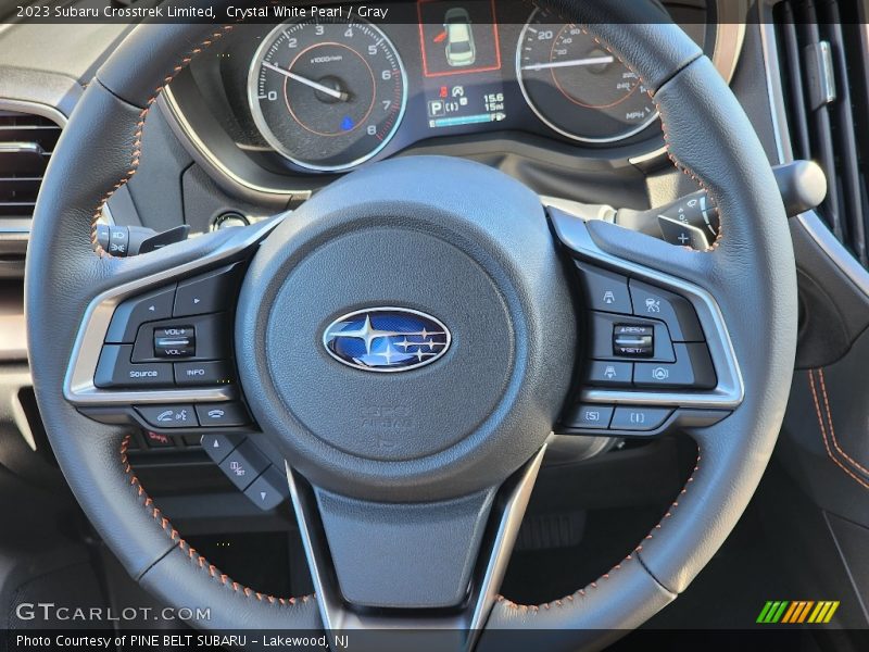 Crystal White Pearl / Gray 2023 Subaru Crosstrek Limited
