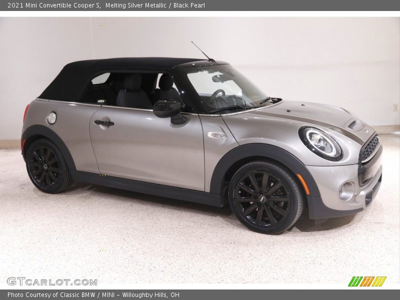 Melting Silver Metallic / Black Pearl 2021 Mini Convertible Cooper S