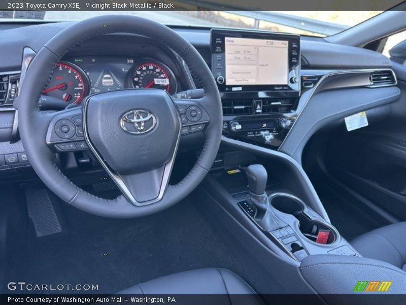 Midnight Black Metallic / Black 2023 Toyota Camry XSE