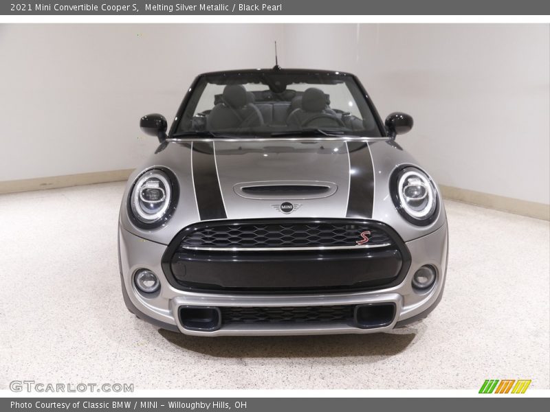 Melting Silver Metallic / Black Pearl 2021 Mini Convertible Cooper S