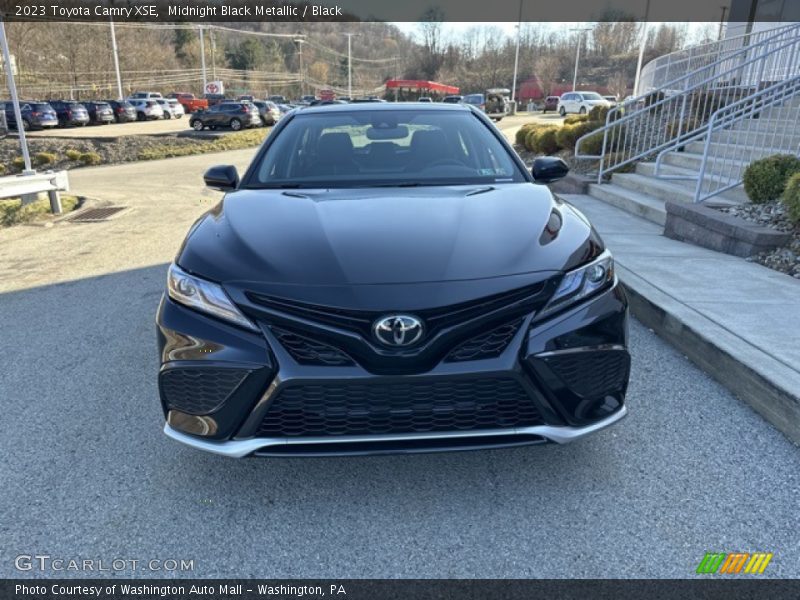 Midnight Black Metallic / Black 2023 Toyota Camry XSE