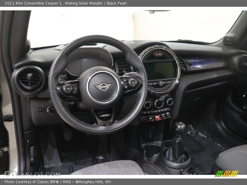 Melting Silver Metallic / Black Pearl 2021 Mini Convertible Cooper S