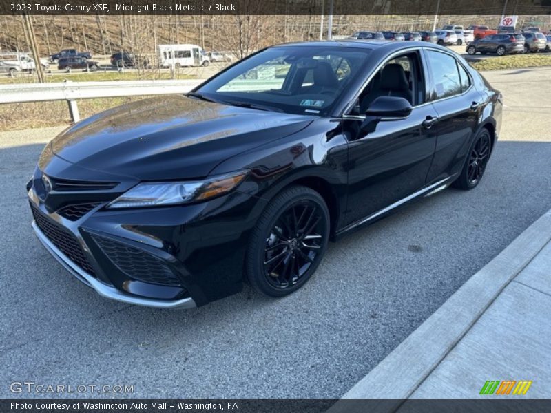 Midnight Black Metallic / Black 2023 Toyota Camry XSE