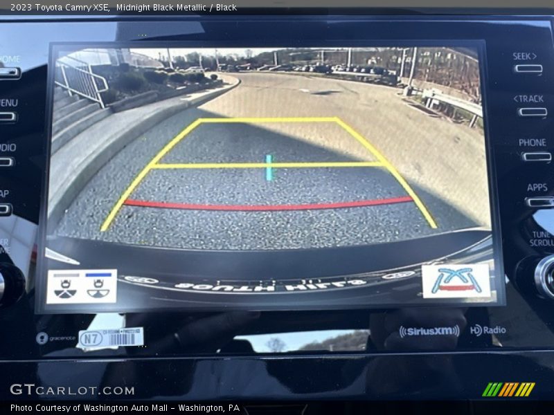 Midnight Black Metallic / Black 2023 Toyota Camry XSE