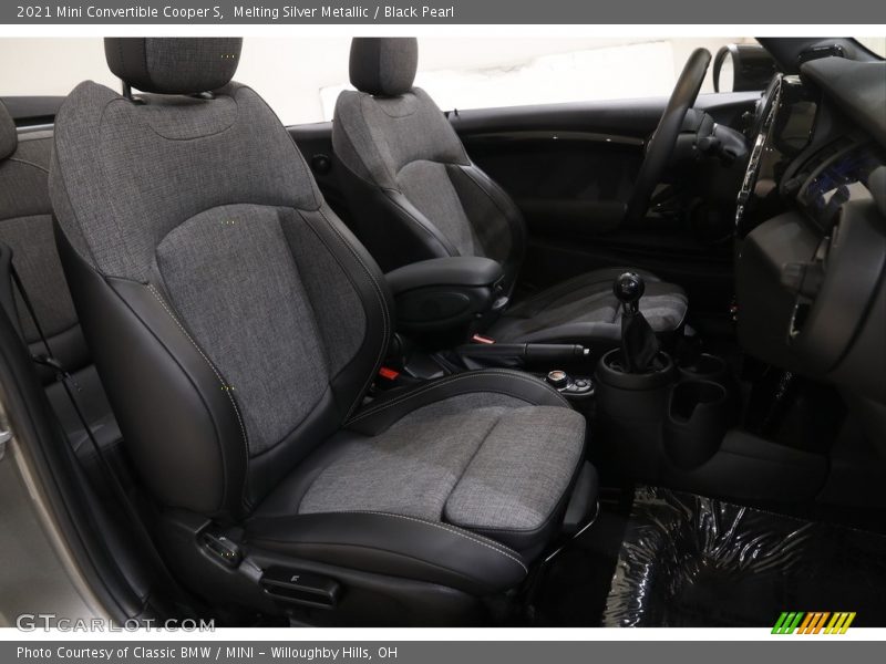  2021 Convertible Cooper S Black Pearl Interior