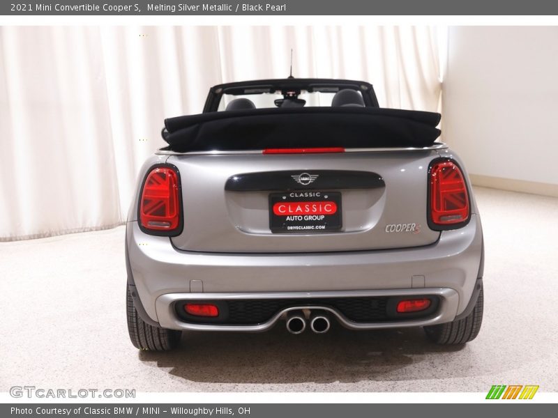 Melting Silver Metallic / Black Pearl 2021 Mini Convertible Cooper S