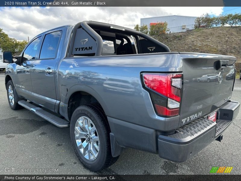 Gun Metallic / Black 2020 Nissan Titan SL Crew Cab 4x4