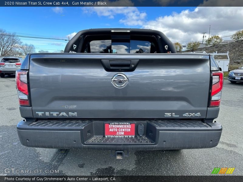 Gun Metallic / Black 2020 Nissan Titan SL Crew Cab 4x4