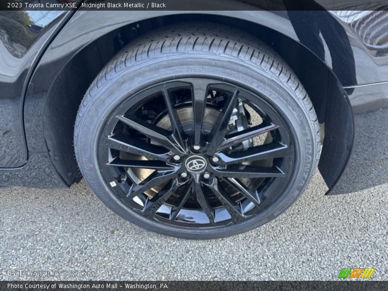 Midnight Black Metallic / Black 2023 Toyota Camry XSE