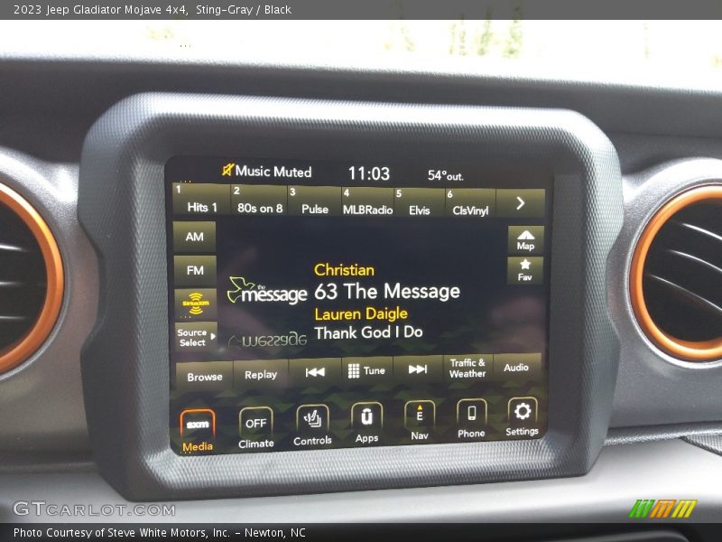 Sting-Gray / Black 2023 Jeep Gladiator Mojave 4x4