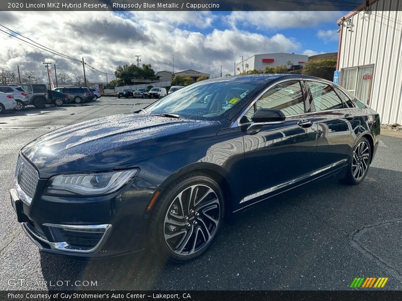 Rhapsody Blue Metallic / Cappuccino 2020 Lincoln MKZ Hybrid Reserve