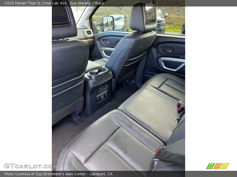 Rear Seat of 2020 Titan SL Crew Cab 4x4