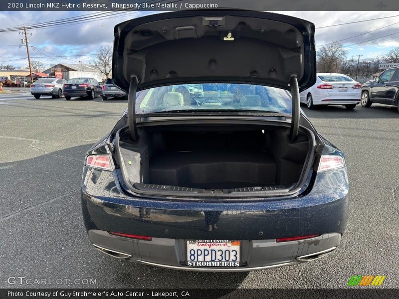 Rhapsody Blue Metallic / Cappuccino 2020 Lincoln MKZ Hybrid Reserve
