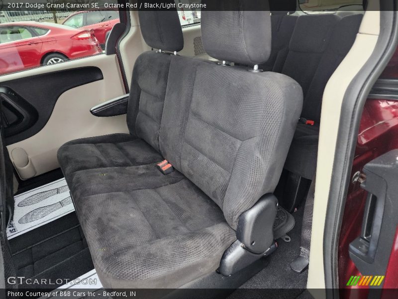Octane Red / Black/Light Graystone 2017 Dodge Grand Caravan SE