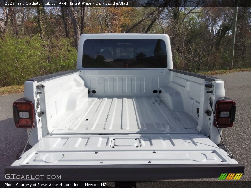 Bright White / Dark Saddle/Black 2023 Jeep Gladiator Rubicon 4x4