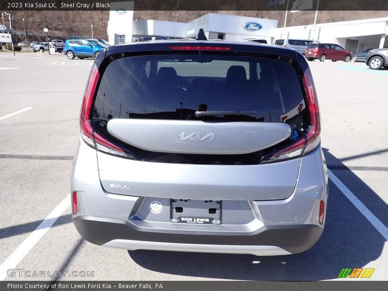 Steel Gray / Black 2023 Kia Soul LX