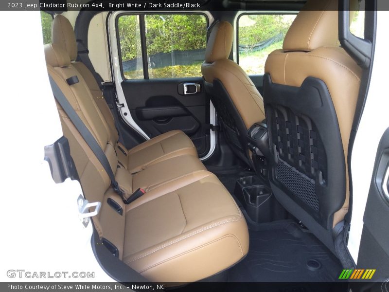 Bright White / Dark Saddle/Black 2023 Jeep Gladiator Rubicon 4x4