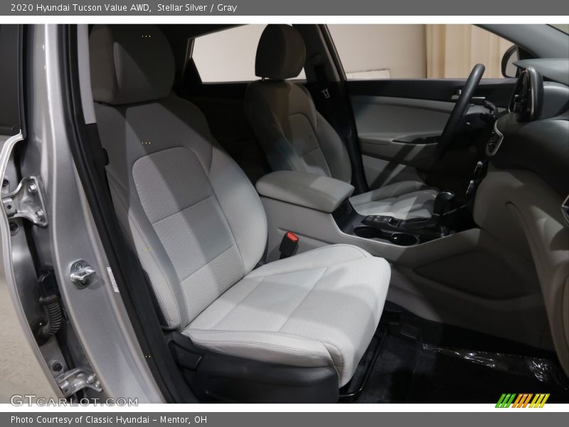 Stellar Silver / Gray 2020 Hyundai Tucson Value AWD