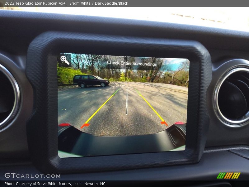 Bright White / Dark Saddle/Black 2023 Jeep Gladiator Rubicon 4x4