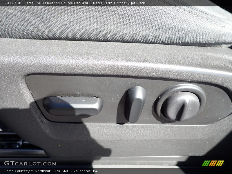 Red Quartz Tintcoat / Jet Black 2019 GMC Sierra 1500 Elevation Double Cab 4WD