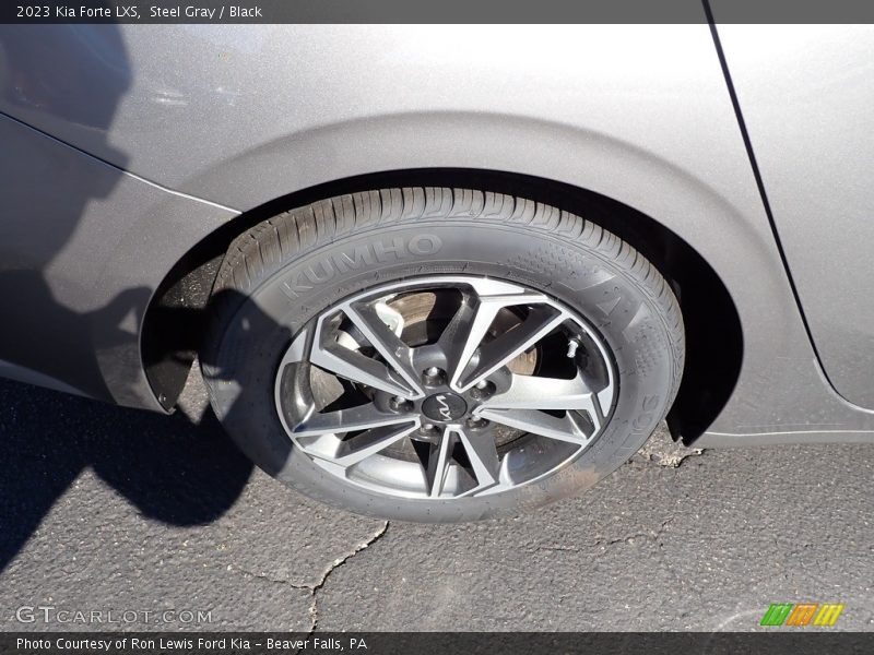 Steel Gray / Black 2023 Kia Forte LXS