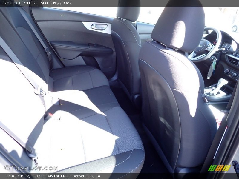 Steel Gray / Black 2023 Kia Forte LXS