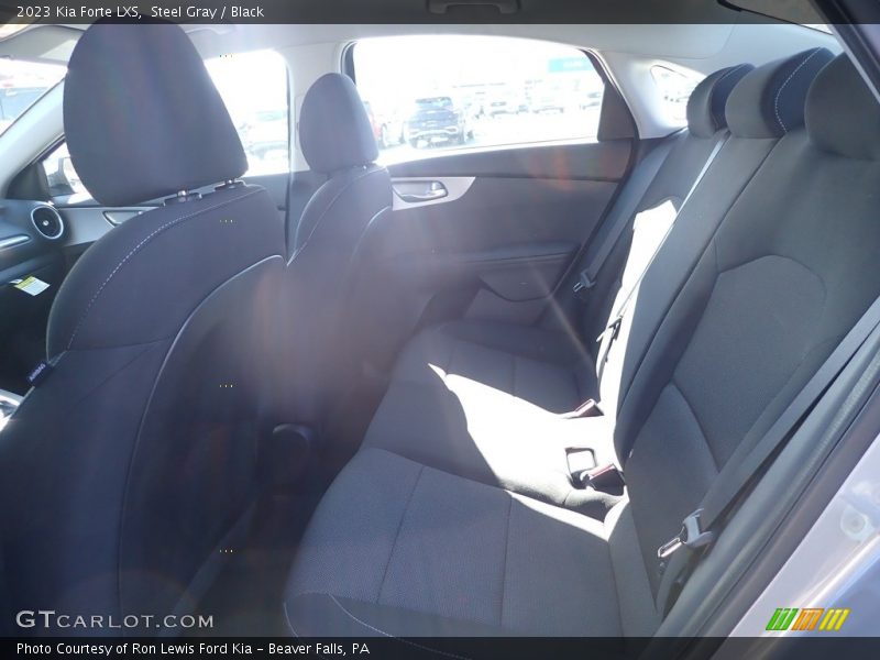 Steel Gray / Black 2023 Kia Forte LXS