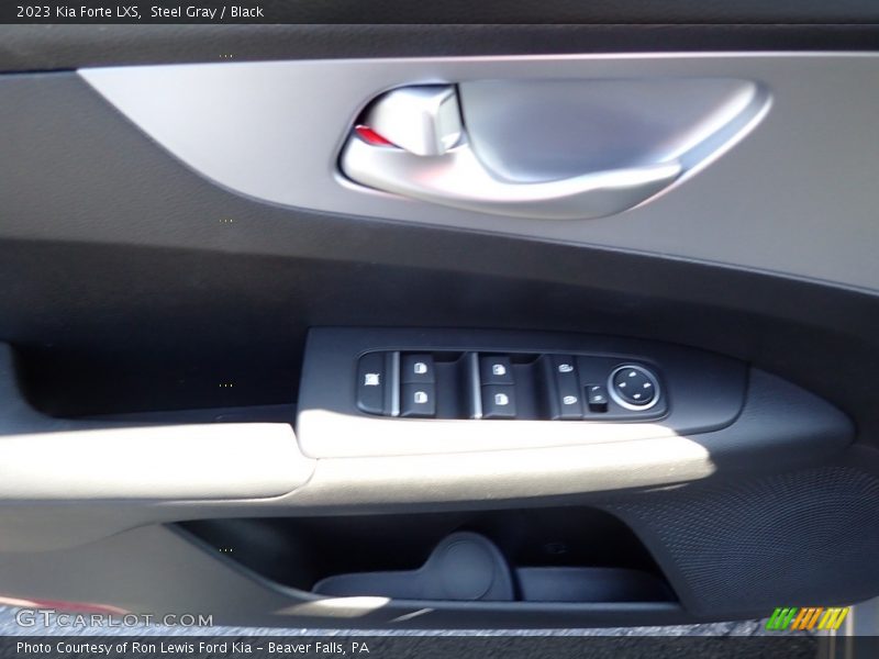 Steel Gray / Black 2023 Kia Forte LXS