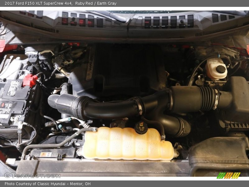 Ruby Red / Earth Gray 2017 Ford F150 XLT SuperCrew 4x4