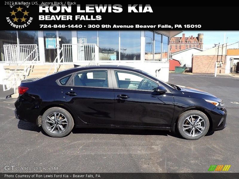 Aurora Black / Black 2023 Kia Forte LXS