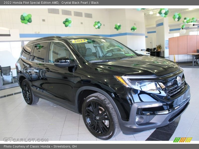 Crystal Black Pearl / Black 2022 Honda Pilot Special Edition AWD