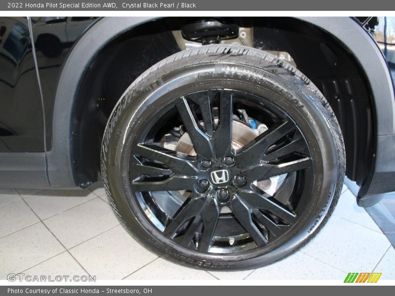 Crystal Black Pearl / Black 2022 Honda Pilot Special Edition AWD