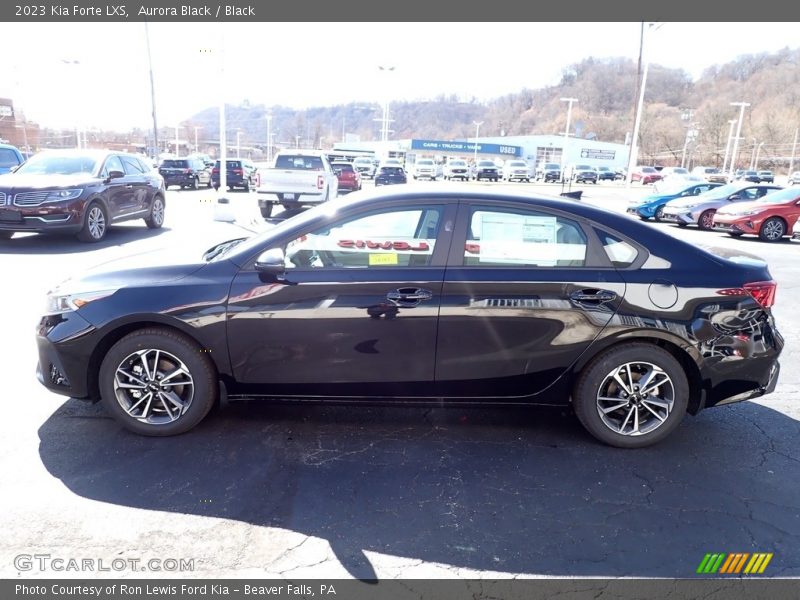 Aurora Black / Black 2023 Kia Forte LXS