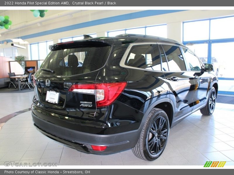 Crystal Black Pearl / Black 2022 Honda Pilot Special Edition AWD