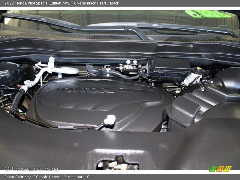 Crystal Black Pearl / Black 2022 Honda Pilot Special Edition AWD