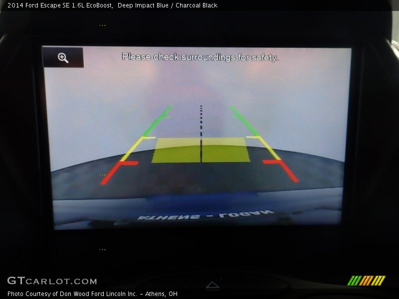 Deep Impact Blue / Charcoal Black 2014 Ford Escape SE 1.6L EcoBoost