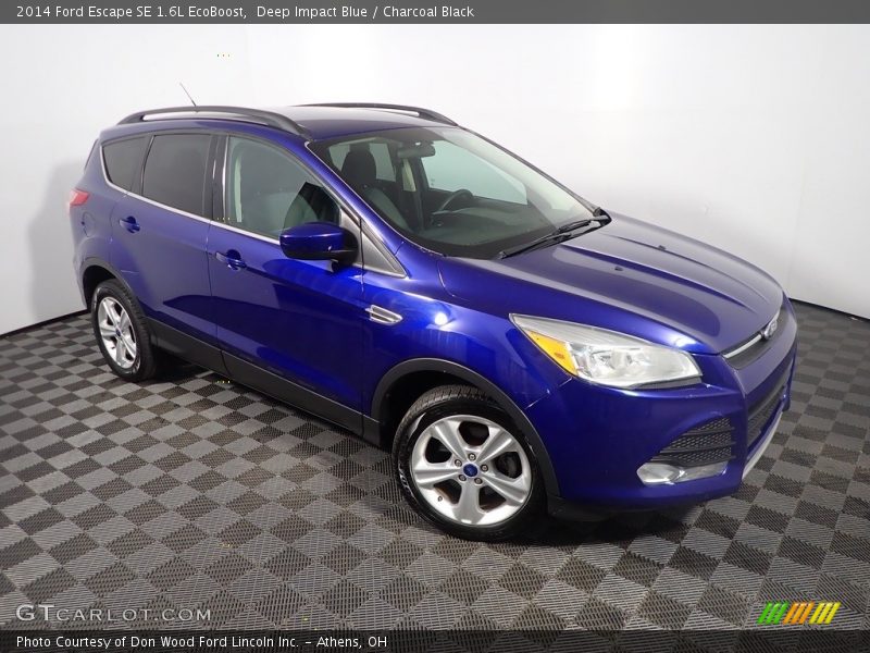 Deep Impact Blue / Charcoal Black 2014 Ford Escape SE 1.6L EcoBoost