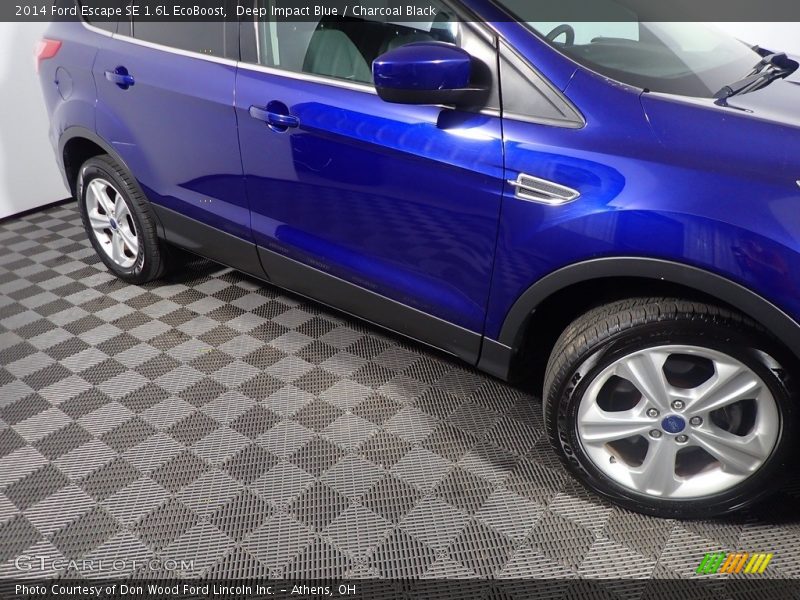 Deep Impact Blue / Charcoal Black 2014 Ford Escape SE 1.6L EcoBoost