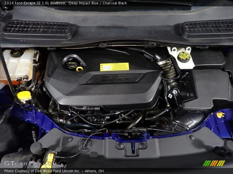 Deep Impact Blue / Charcoal Black 2014 Ford Escape SE 1.6L EcoBoost