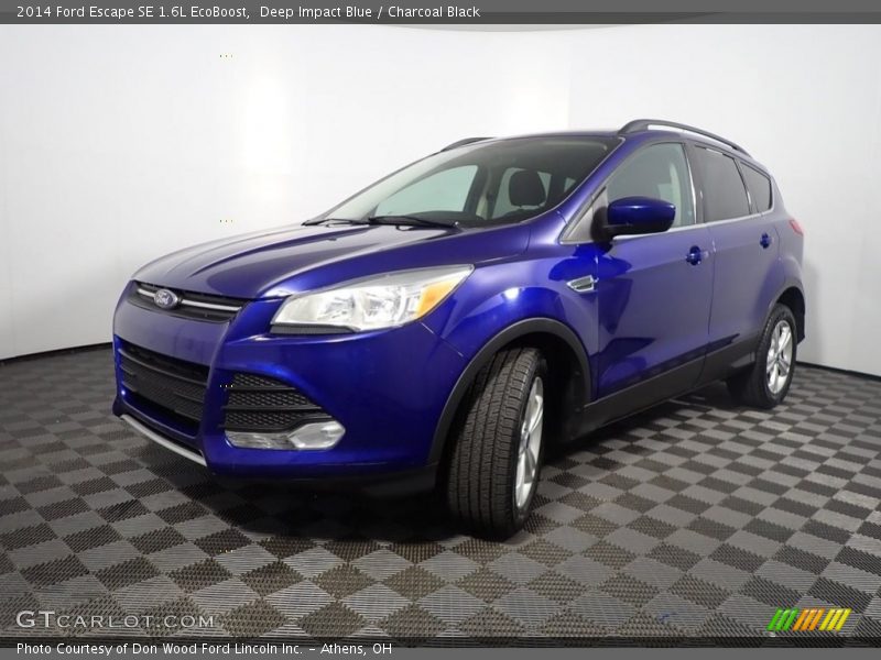 Deep Impact Blue / Charcoal Black 2014 Ford Escape SE 1.6L EcoBoost