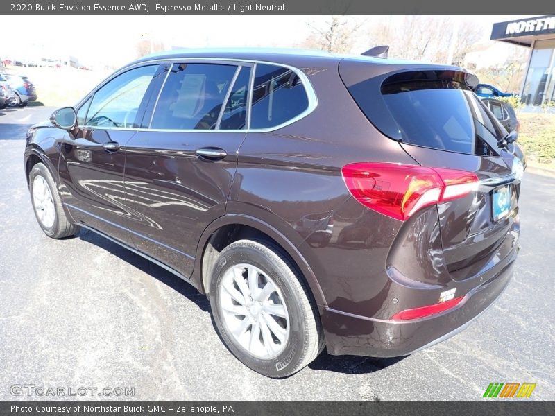 Espresso Metallic / Light Neutral 2020 Buick Envision Essence AWD