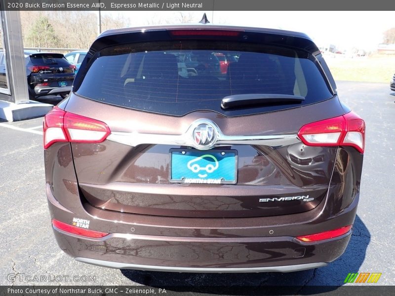 Espresso Metallic / Light Neutral 2020 Buick Envision Essence AWD