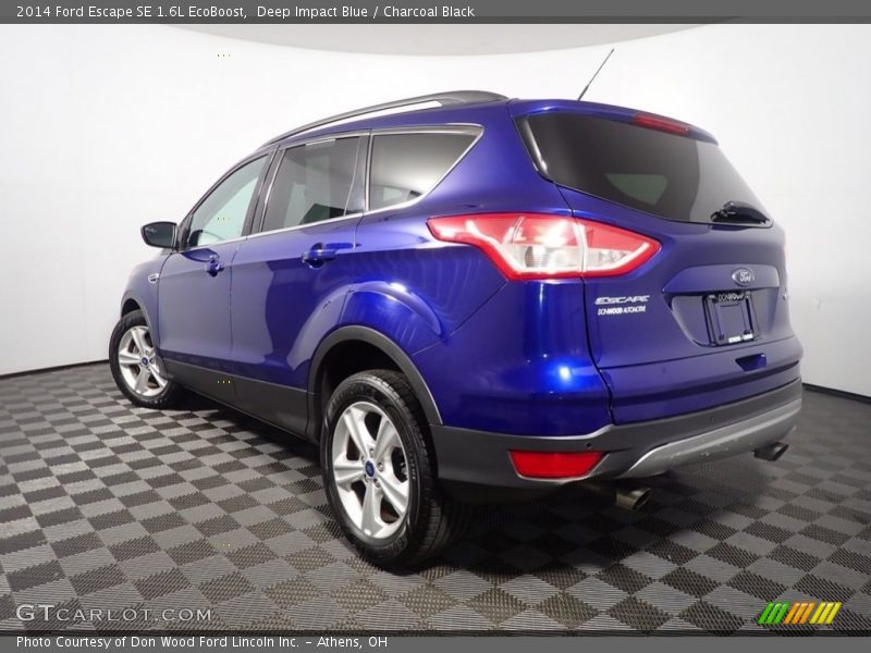 Deep Impact Blue / Charcoal Black 2014 Ford Escape SE 1.6L EcoBoost